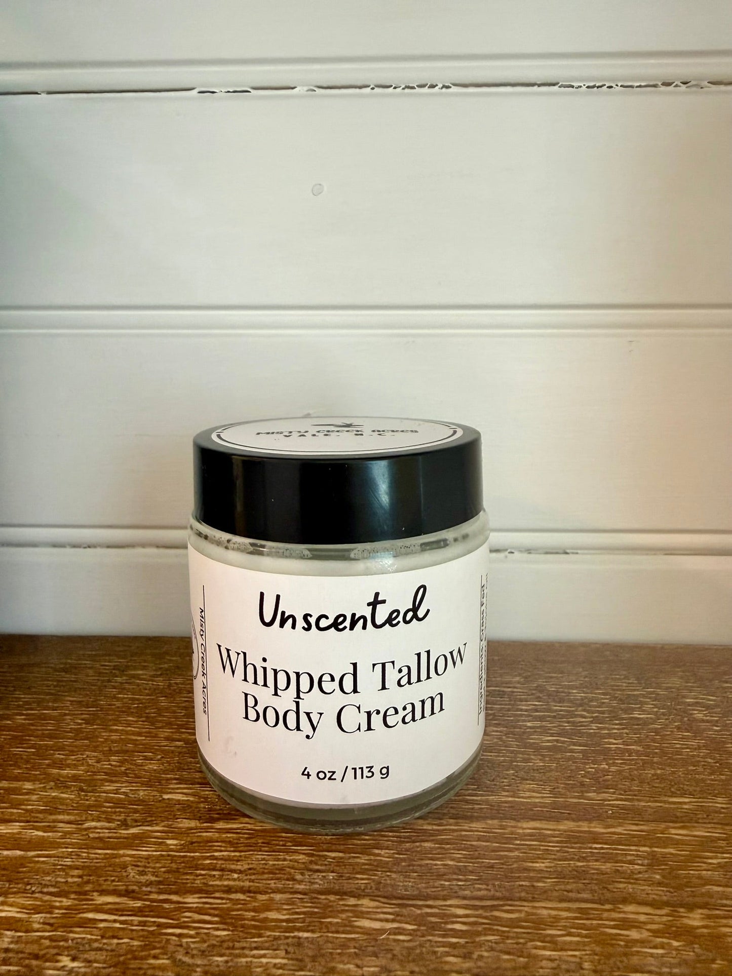 Unscented Whipped Tallow Cream – Grass-Fed, 2-Ingredient Moisturizer for Sensitive Skin (2 oz & 4 oz)